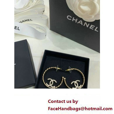 chanel HOOP Earrings ABC900 2024