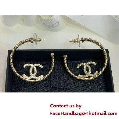 chanel HOOP Earrings ABC900 2024