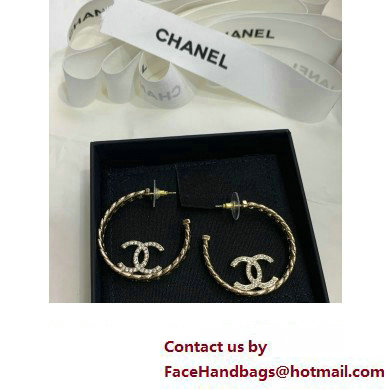 chanel HOOP Earrings ABC900 2024