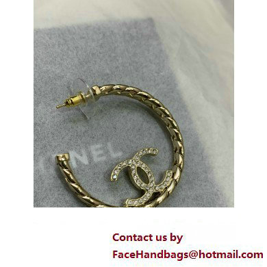 chanel HOOP Earrings ABC900 2024