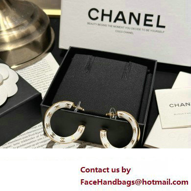 chanel HOOP Earrings ABC992 2024