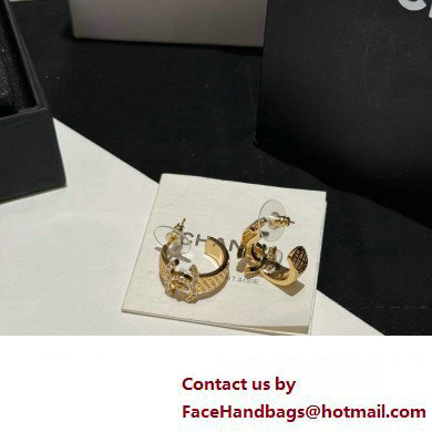 chanel HOOP Earrings ABD029 2024