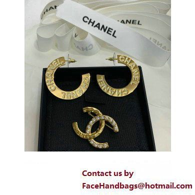 chanel HOOP Earrings ABD144 2024