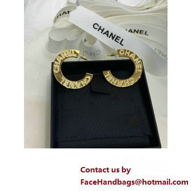 chanel HOOP Earrings ABD144 2024