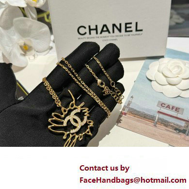 chanel LONG Pendant NECKLACE ABD422 2024