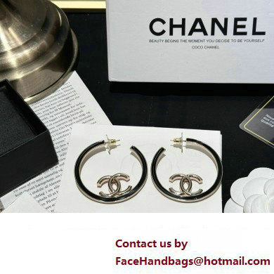 chanel hoop Earrings ABC908 2024 - Click Image to Close