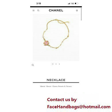 chanel necklace ABD131 2024