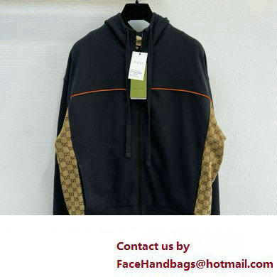 gucci Cotton jersey zip jacket 768482 2024