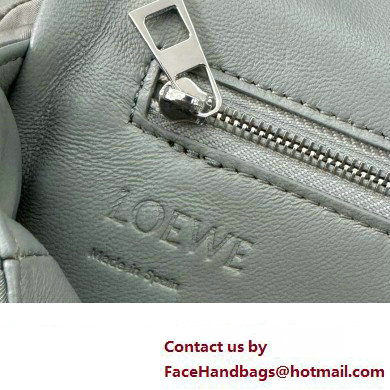 loewe Puffer Goya Messenger in nylon gray 2024