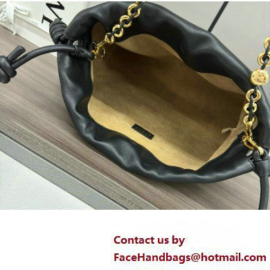 loewe flamenco purse in mellow nappa lambskin 012403 black 2024