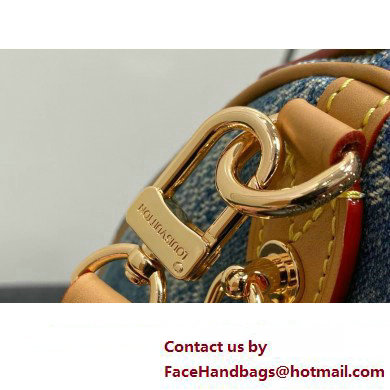 louis vuitton Damier Denim 3D speedy 25 bag 2024