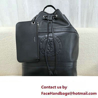 saint laurent rive gauche sling bag in calfskin black 2024(original quality)