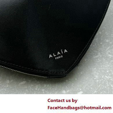 Alaia Le Coeur Heart Bag in calfskin black 2025