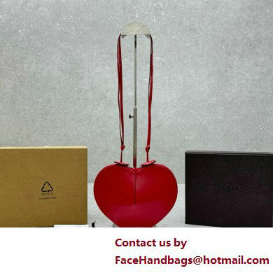 Alaia Le Coeur Heart Bag in calfskin red 2025 - Click Image to Close