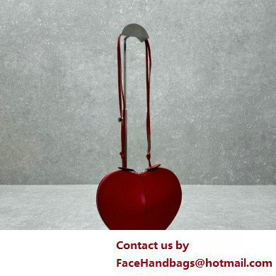 Alaia Le Coeur Heart Bag in calfskin red 2025