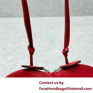 Alaia Le Coeur Heart Bag in calfskin red 2025