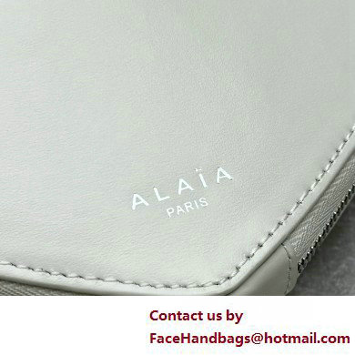 Alaia Le Coeur Heart Bag in calfskin white 2025