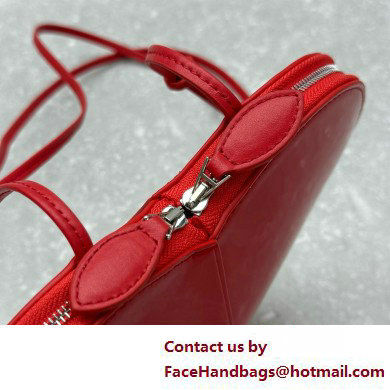 Alaia Le Coeur Heart Bag in patent leather red 2025