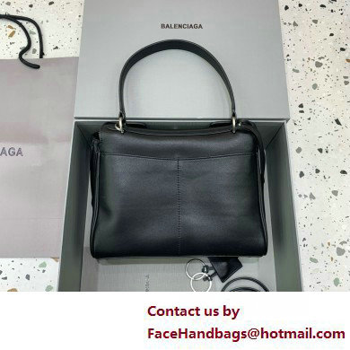 BALENCIAGA Women's Rodeo SMALL Handbag in Black/SILVER 2025