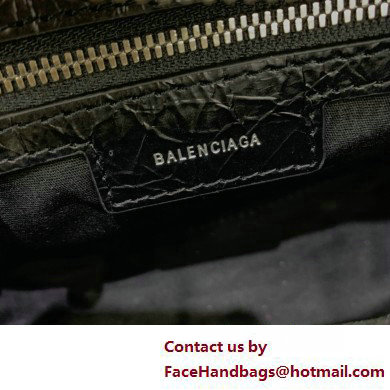 Balenciaga Neo Cagole XS Handbag in Graffiti Black 2025