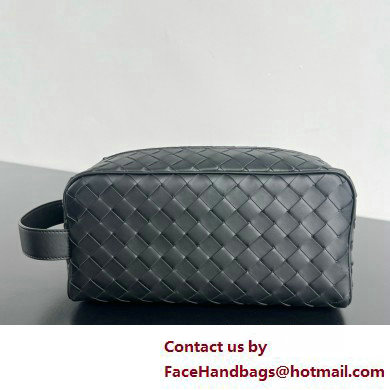 Bottega Veneta Intrecciato Travel Pouch black 2025