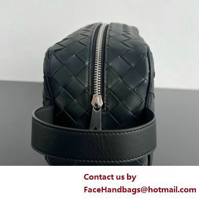 Bottega Veneta Intrecciato Travel Pouch black 2025