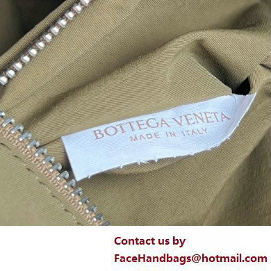 Bottega Veneta Intrecciato Travel Pouch mud 2025