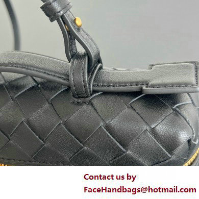 Bottega Veneta Intrecciato leather BANG BANG vanity case BLACK 2025