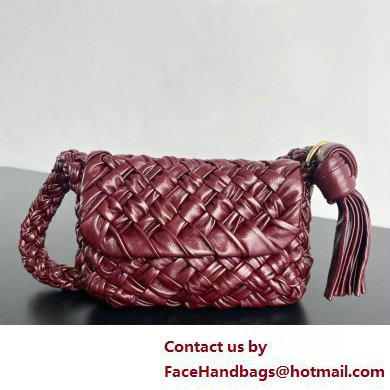 Bottega Veneta Intrecciato leather Kalimero Citta SHOULDER BAG Barolo 2025