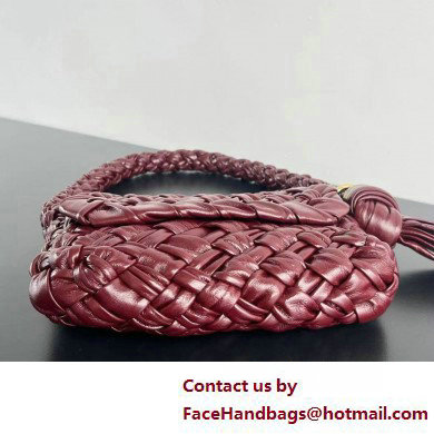 Bottega Veneta Intrecciato leather Kalimero Citta SHOULDER BAG Barolo 2025