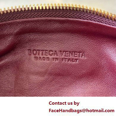 Bottega Veneta crocodile pattern leather mini jodie top handle bag barolo 2025