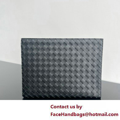 Bottega Veneta men's document case black 2025