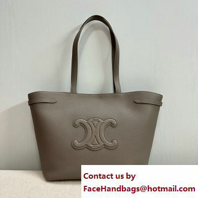 CELINE MEDIUM CABAS ANAIS CUIR TRIOMPHE in Grained calfskin PEBBLE 2025