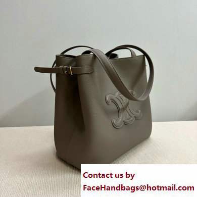 CELINE MEDIUM CABAS ANAIS CUIR TRIOMPHE in Grained calfskin PEBBLE 2025