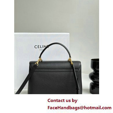 CELINE MEDIUM NINO BAG in SUPPLE CALFSKIN BLACK 2025