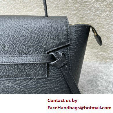 CelineNano Belt bag in grained calfskin black 2025 - Click Image to Close