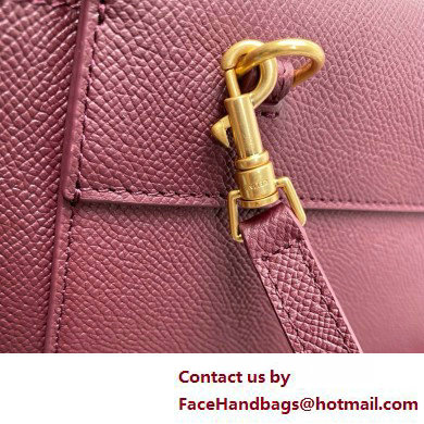 CelineNano Belt bag in grained calfskin burgundy 2025