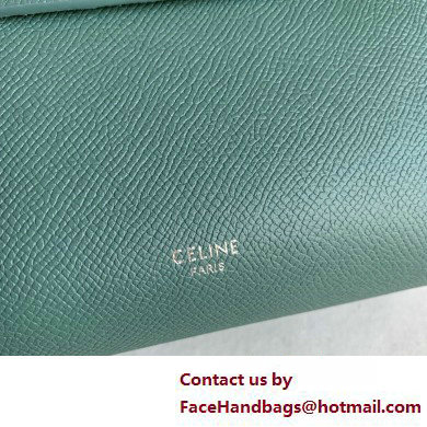 CelineNano Belt bag in grained calfskin green 06 2025