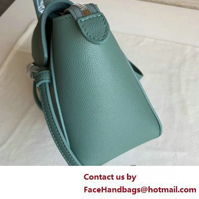 CelineNano Belt bag in grained calfskin green 06 2025