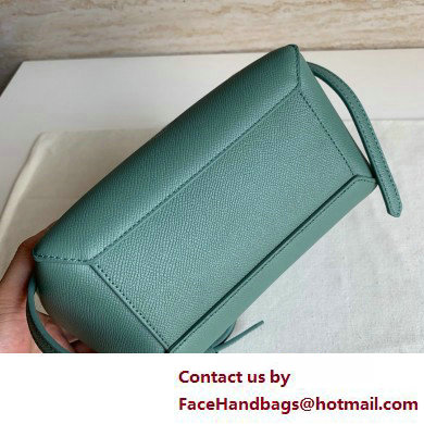 CelineNano Belt bag in grained calfskin green 06 2025