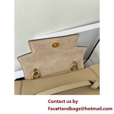 CelineNano Belt bag in grained calfskin khaki 2025