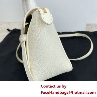 CelineNano Belt bag in grained calfskin white 2025