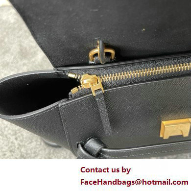 Celine MICRO Belt bag in grained calfskin BLACK 2025