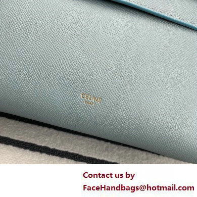 Celine MICRO Belt bag in grained calfskin BLUE 01 2025