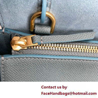 Celine MICRO Belt bag in grained calfskin BLUE 01 2025