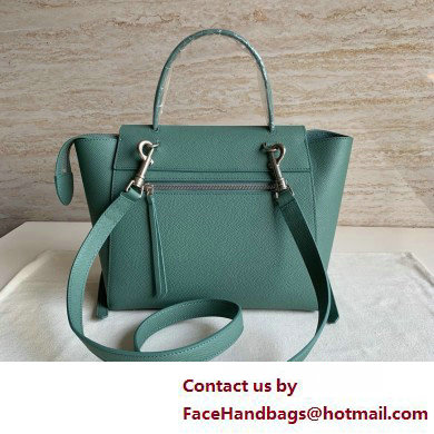 Celine MICRO Belt bag in grained calfskin BLUE 02 2025