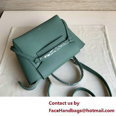 Celine MICRO Belt bag in grained calfskin BLUE 02 2025