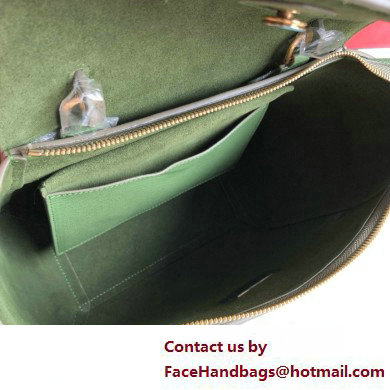 Celine MICRO Belt bag in grained calfskin GREEN 01 2025