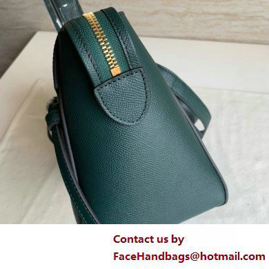 Celine MICRO Belt bag in grained calfskin GREEN 03 2025