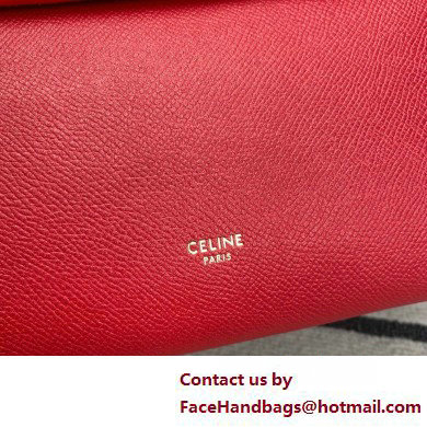 Celine MICRO Belt bag in grained calfskin RED 2025